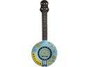 Folat Aufblasbares Accessoire Banjo Blau/Gelb/Schwarz
