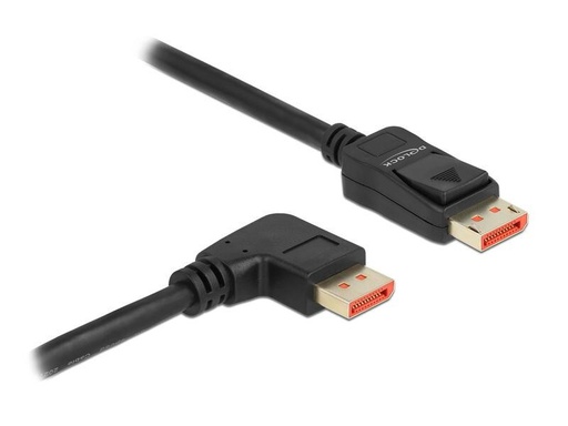 [90206463 1295563] Delock Kabel Rechts gewinkelt DisplayPort - DisplayPort, 2 m