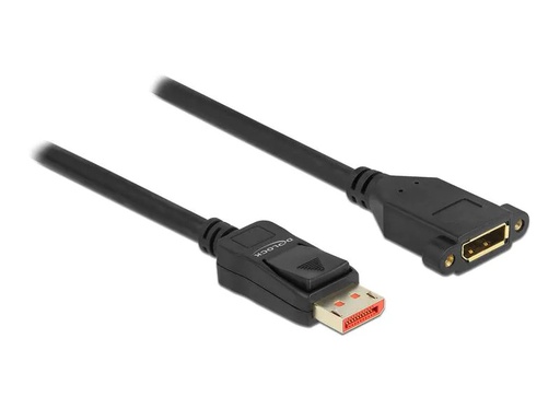 [90206486 1295585] Delock Verlängerungskabel zum Einbau DisplayPort - DisplayPort, 1 m