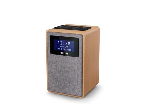 [90032282 1032328] Philips DAB+ Radio TAR5005 Braun/Grau