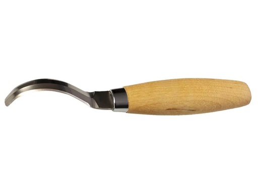 [90206512 1301212] morakniv Survival Knife Woodcarving Hook 163 Double Edge, Birkenholz