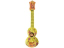 Folat Aufblasbares Accessoire akustische Gitarre Gelb