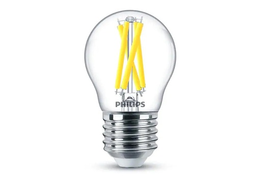 [90206529 1257399] Philips Lampe LEDcla 60W E27 P45 CL WGD90 Warmweiss