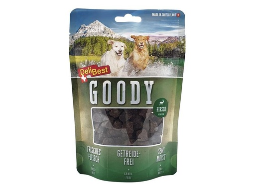[90032312 1168043] DeliBest Snack Hirsch, 100 g