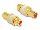 Delock Audio-Adapter Buchse/Buchse Cinch - Cinch