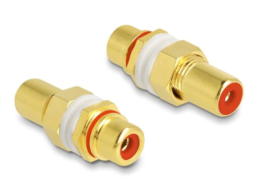 [90206830 1293993] Delock Audio-Adapter Buchse/Buchse Cinch - Cinch