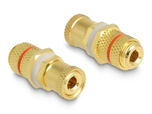 [90206860 1293996] Delock Audio-Adapter Optik 2 Polklemme Spezial - Spezial