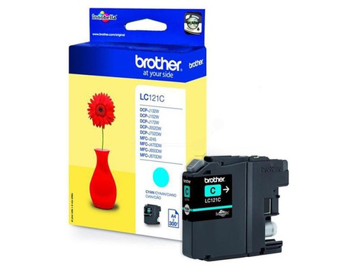 [90032403 262723] Brother Tinte LC-121C Cyan