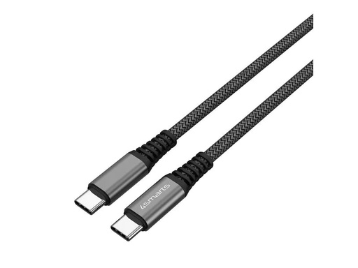 [90207082 1298046] 4smarts USB 2.0-Kabel Daten- und Ladekabel USB C - USB C 3 m