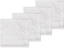 Södahl Stoffserviette Tiles 45 cm x 45 cm, 4 Stück, Weiss