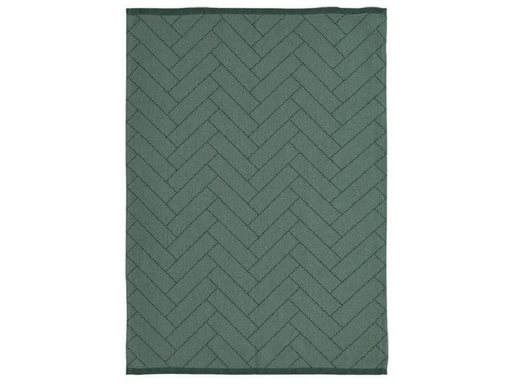 [90207235 1290453] Södahl Geschirrtuch Tiles Dunkelgrün