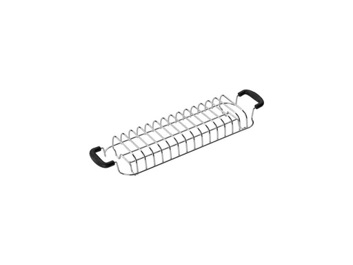 [90207265 1305554] SMEG Brötchen Röstaufsatz TSBW 02 Silbergrau