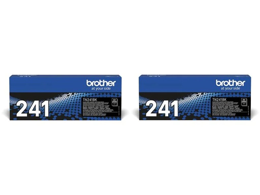 [90207353 1285735] Brother Toner TN-241BK TWIN PACK Schwarz