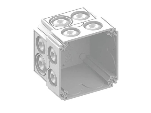 [90032491 854737] AGRO Einlasskasten UP 1 x 1 mit Glühdrahtprüfung 850°C