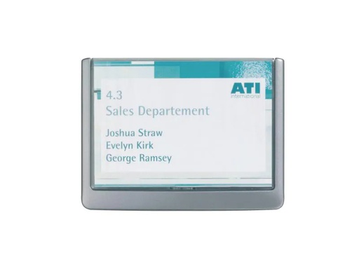 [90032521 140226] DURABLE Türschild Click Sign 149 x 105.5 mm, 1 Stück