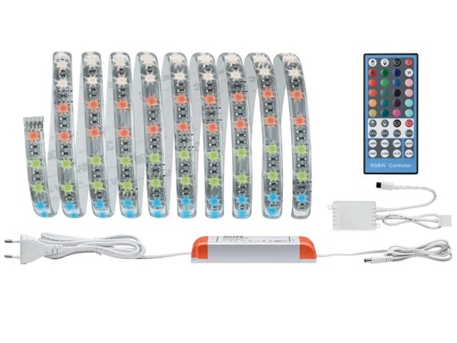 [90032603 551373] Paulmann LED-Stripe MaxLED RGBW 3 m Basisset