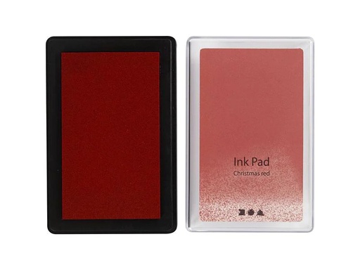 [90207872 1280635] Creativ Company Stempelkissen Ink Pad, 9 x 6 x 2 cm Rot