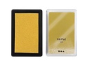 Creativ Company Stempelkissen Ink Pad, 9 x 6 x 2 cm Gold