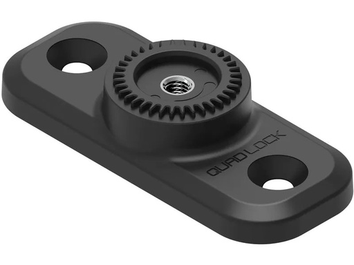 [90207940 1299277] Quad Lock Adapter 360 Base – Flat Rectangle 2-Loch-Basis