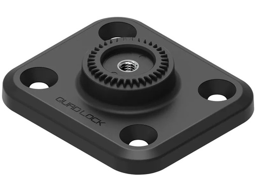 [90207956 1299276] Quad Lock Adapter 360 Base – Flat Rectangle 4-Loch-Basis
