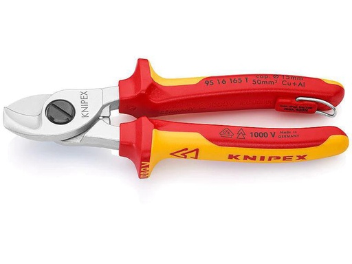 [90032618 917062] Knipex Kabelschere 165 mm 1000 V, mit Öse