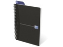 Oxford Notizheft Essentials Spiralbuch, A5, Kariert, Schwarz