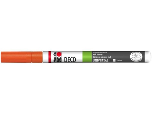 [90003246 1082317] Marabu Acrylmarker Deco Painter 1 - 2 mm, Mandarine