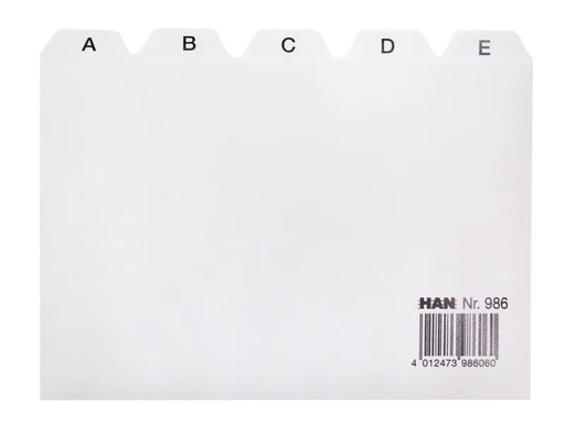 [90208333 1299510] HAN Register A-Z, A6 quer