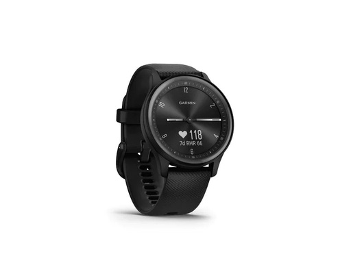 [90208379 1307999] GARMIN Sportuhr Vivomove Sport Schwarz/Grau