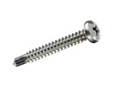 Krafter Selbstbohrschrauben Linsenkopf 4.2 x 19 mm Edelstahl, 10x