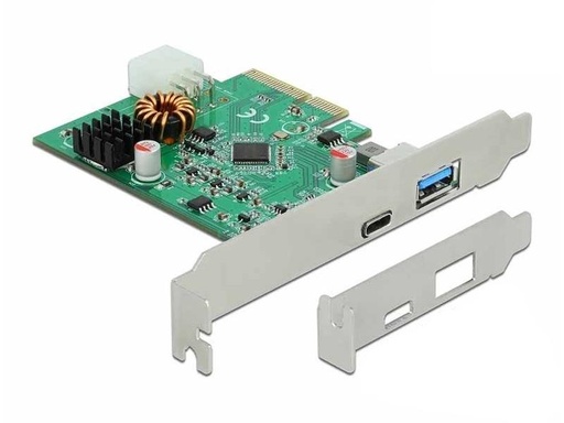 [90032725 1108731] Delock PCI-Express-Karte 89001 2x USB 3.2, 10Gbs, LP