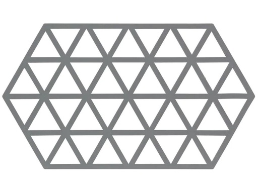 [90032768 589256] Zone Denmark Topfuntersetzer Triangles Dunkelgrau