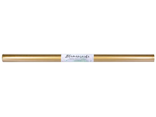 [90032813 1094664] Folia Seidenpapier Blumenseide, 50 x 70 cm Gold