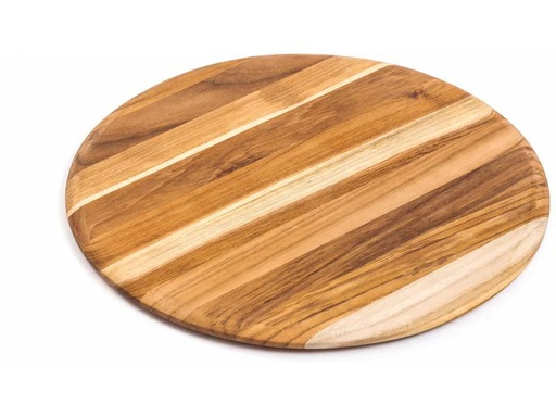 [90208607 1291156] Teak-Haus Schneidebrett Ø 33 cm