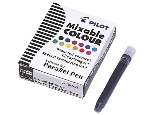 [90208626 1306255] Pilot Tintenpatrone Parallel Pen Mehrfarbig
