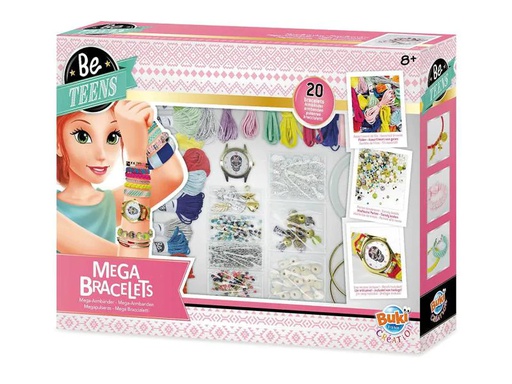 [90032821 835916] Buki Bastelset Be Teens Mega Armbänder