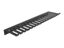 Delock Kabelführungsschiene zur Wandmontage, 325 x 90mm ,Schwarz