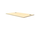 Fellowes Tischplatte Levado 120 x 80 cm, Ahorn