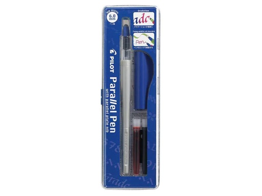 [90208872 1306250] Pilot Füllfederhalter Parallel Pen 6 mm, Blau