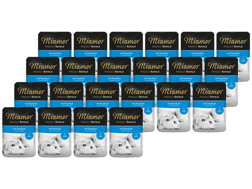 [90209117 1305080] Miamor Nassfutter Ragout Royale Thun in Gelée, 22 x 100 g