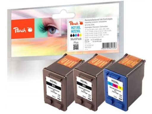 [90032878 836531] Peach Tinte HP Nr. 21XL / Nr. 22XL