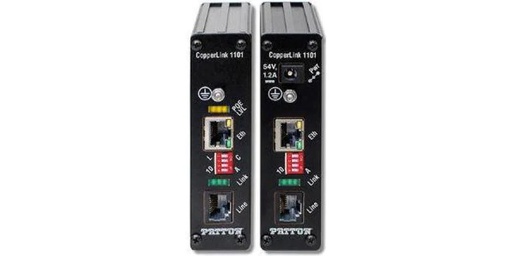 [90032894 524604] Patton CopperLink Industrial CL1101E PoE Extender Kit – RJ45 Line