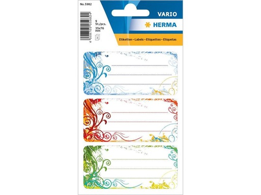 [90032919 1059320] Herma Stickers Schuletiketten Spirit