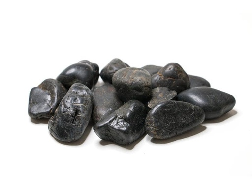 [90209329 1297378] Ambiance Dekosteine 2-4 cm, Schwarz