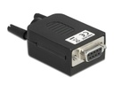 Delock Adapter DB9 - Terminalblock Buchse, mit Gehäuse