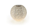 STT Laterne Solar Antic Ball Rosy, Ø 40 cm, Weiss matt