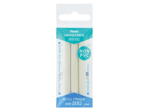 [90209865 1292843] pentel Ersatzradiergummi für Clic Eraser Weiss