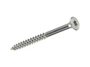 Krafter Spanplattenschrauben Senkkopf 5 x 70 mm Edelstahl, 4 Stück