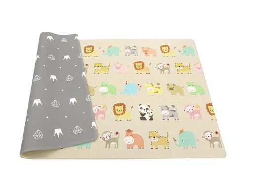 [90210061 1283348] Dwinguler Spielmatte Animal Parade 190 x 130 cm