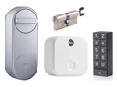 Yale Linus Smart Lock, Silber EU, inkl. Bridge, Keypad, Zylinder